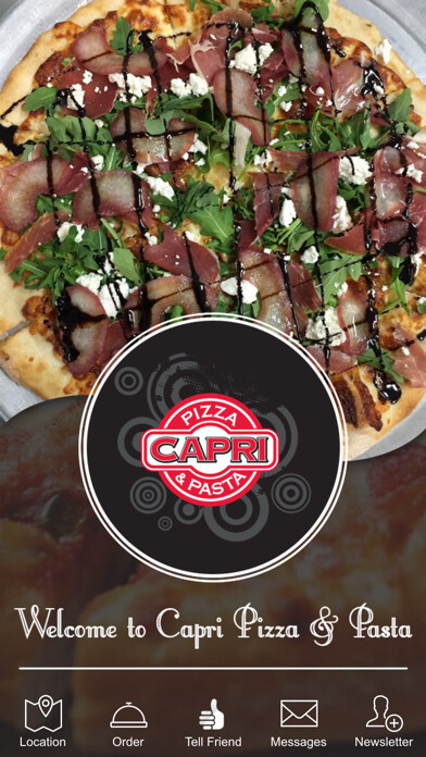 Emulate iPhone app Capri Pizza Pasta using MyAndroid Emulate iPhone app Capri Pizza Pasta using MyAndroid