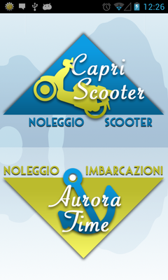 Emulate Android APK Capri Scooter and Aurora Time