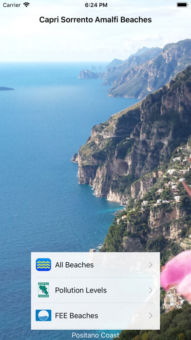 Emulate iPhone app Capri Sorrento Amalfi Beaches using MyAndroid Emulate iPhone app Capri Sorrento Amalfi Beaches using MyAndroid