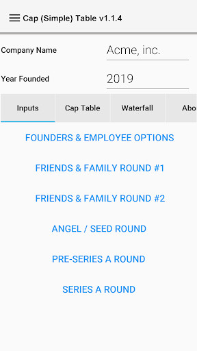 Run android online APK CapSTable from MyAndroid or emulate CapSTable using MyAndroid