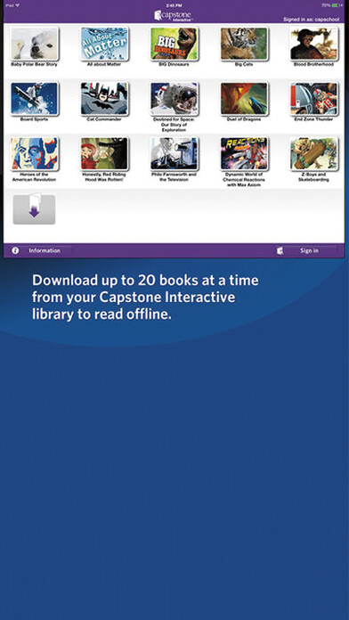 Emulate iPhone app Capstone Interactive using MyAndroid
