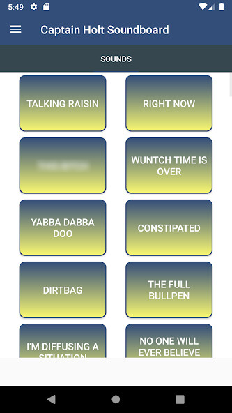 Emulate Android APK Captain Holt Soundboard