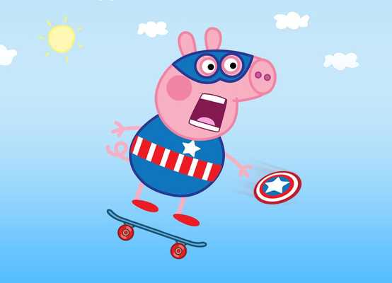 Emulate Android APK Captain Pepa American Pig Run