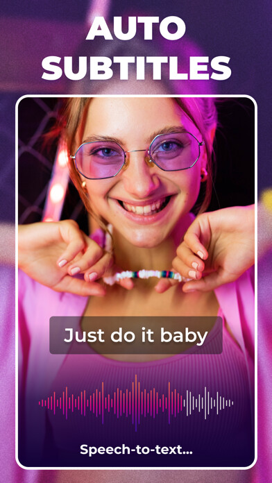 Emulate iPhone app Captions for Videos - SubMe AI using MyAndroid