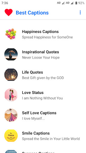 Run android online APK Caption Status & Quotes from MyAndroid or emulate Caption Status & Quotes using MyAndroid Run android online APK Caption Status & Quotes from MyAndroid or emulate Caption Status & Quotes using MyAndroid