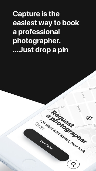 Emulate iPhone app Capture Hire Pro Photographers using MyAndroid