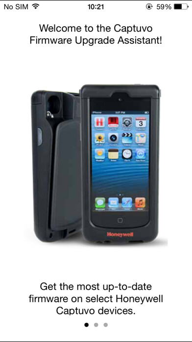 Emulate iPhone app Captuvo Firmware Upgrade Tool using MyAndroid Emulate iPhone app Captuvo Firmware Upgrade Tool using MyAndroid