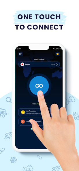 Run android online APK Cap VPN - No Logs, Lowest Ping from MyAndroid or emulate Cap VPN - No Logs, Lowest Ping using MyAndroid