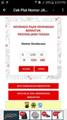 Emulate Android APK Cara Cek Plat Nomor Emulate Android APK Cara Cek Plat Nomor