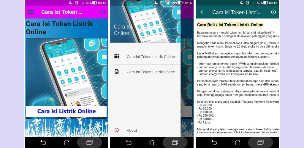 Run android online APK Cara Isi Token Listrik Online from MyAndroid or emulate Cara Isi Token Listrik Online using MyAndroid Run android online APK Cara Isi Token Listrik Online from MyAndroid or emulate Cara Isi Token Listrik Online using MyAndroid