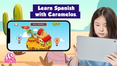 Emulate iPhone app Caramelos Spanish Learning using MyAndroid
