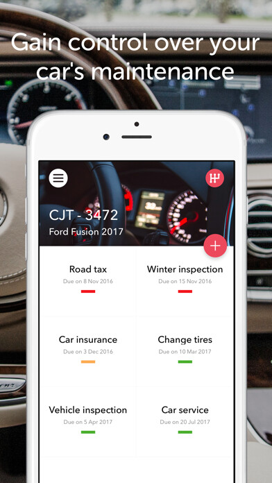 Emulate iPhone app Car Assistant -Service history using MyAndroid Emulate iPhone app Car Assistant -Service history using MyAndroid