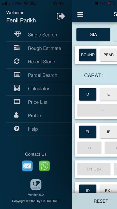Emulate iPhone app CARATRATE using MyAndroid Emulate iPhone app CARATRATE using MyAndroid