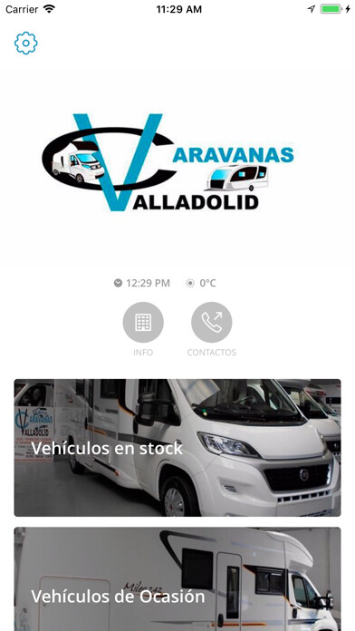 Emulate iPhone app Caravanas Valladolid using MyAndroid Emulate iPhone app Caravanas Valladolid using MyAndroid