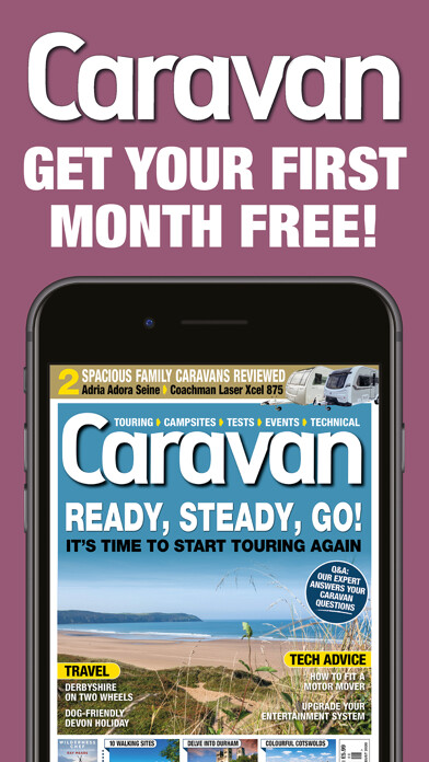 Emulate iPhone app Caravan Magazine using MyAndroid