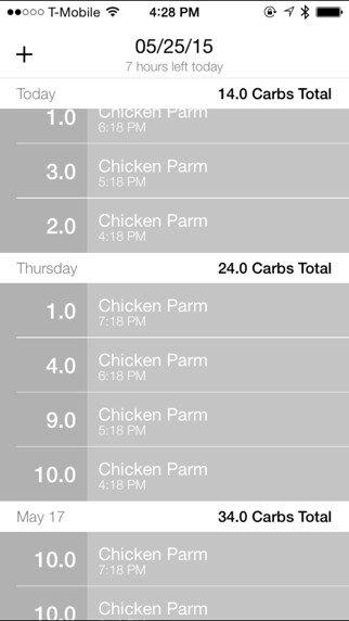 Emulate iPhone app Carb Counter - for Low Carb Diets using MyAndroid Emulate iPhone app Carb Counter - for Low Carb Diets using MyAndroid