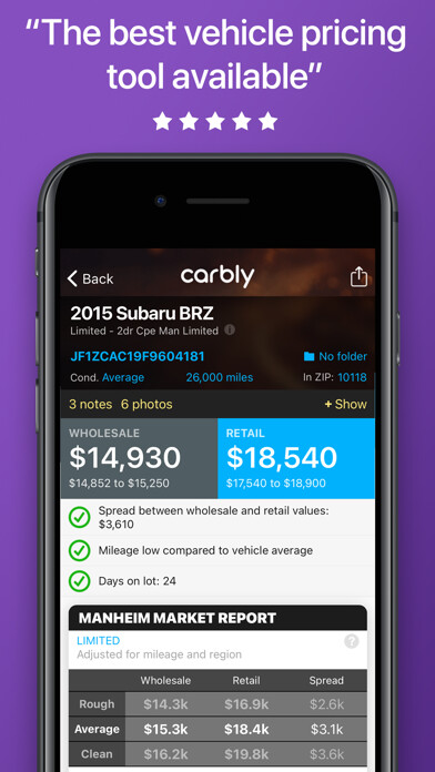 Run android online APK Carbly VIN Scanner from MyAndroid or emulate Carbly VIN Scanner using MyAndroid