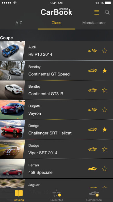 Emulate iPhone app CarBook for iPhone using MyAndroid