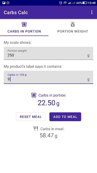 Run android online APK Carbs Calc from MyAndroid or emulate Carbs Calc using MyAndroid