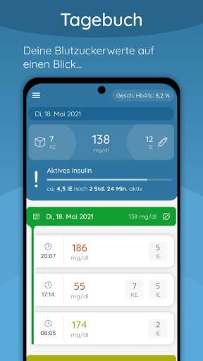 Run android online APK CarbSense Diabetes Blutzucker Tagebuch from MyAndroid or emulate CarbSense Diabetes Blutzucker Tagebuch using MyAndroid