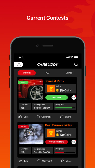 Emulate iPhone app CarBuddy APP using MyAndroid
