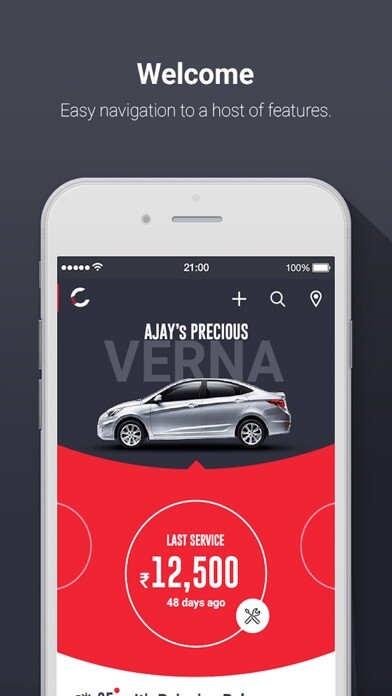 Emulate iPhone app CarBuddy (by CarDekho) using MyAndroid