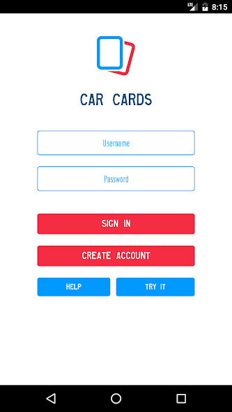Run android online APK Car Cards from MyAndroid or emulate Car Cards using MyAndroid