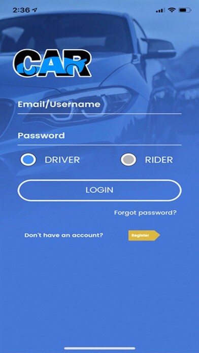 Emulate iPhone app CAR - Catch A Ride using MyAndroid Emulate iPhone app CAR - Catch A Ride using MyAndroid