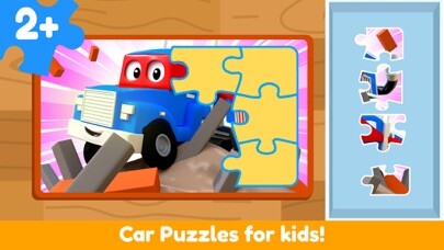 Emulate iPhone app Car City - Preschool Puzzles using MyAndroid