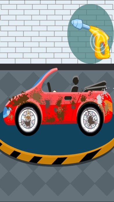 Emulate iPhone app Car Cleaning - kids car wash game using MyAndroid Emulate iPhone app Car Cleaning - kids car wash game using MyAndroid