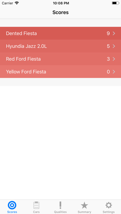 Emulate iPhone app Car Comparer using MyAndroid Emulate iPhone app Car Comparer using MyAndroid