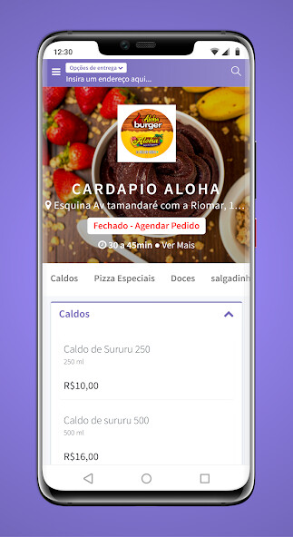 Run android online APK Cardapio Aloha from MyAndroid or emulate Cardapio Aloha using MyAndroid