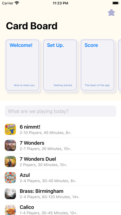 Emulate iPhone app CardBoard: Board Game Scoring using MyAndroid Emulate iPhone app CardBoard: Board Game Scoring using MyAndroid