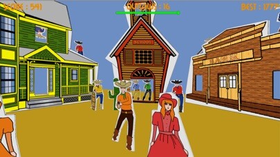 Emulate iPhone app Cardboard Cowboys using MyAndroid