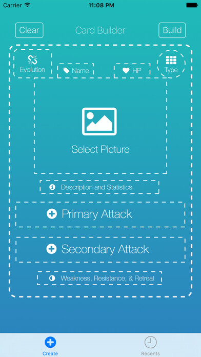 Emulate iPhone app Card Builder for Pokemon using MyAndroid Emulate iPhone app Card Builder for Pokemon using MyAndroid