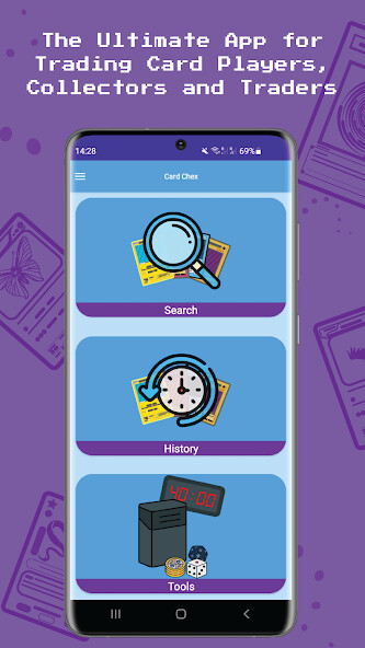 Run android online APK Card Chex: TCG Prices & Lifepoints Calculators from MyAndroid or emulate Card Chex: TCG Prices & Lifepoints Calculators using MyAndroid
