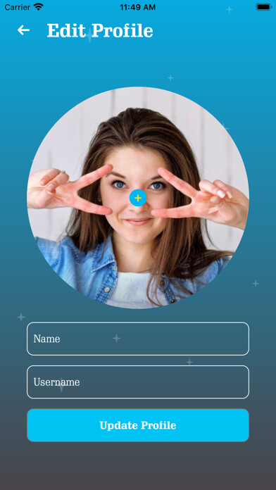 Emulate iPhone app CardCloudz: Cloud Storage using MyAndroid