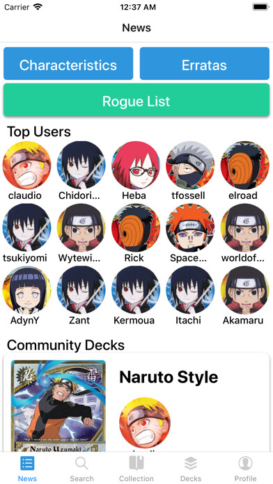 Emulate iPhone app Card Collector: Naruto Edition using MyAndroid Emulate iPhone app Card Collector: Naruto Edition using MyAndroid