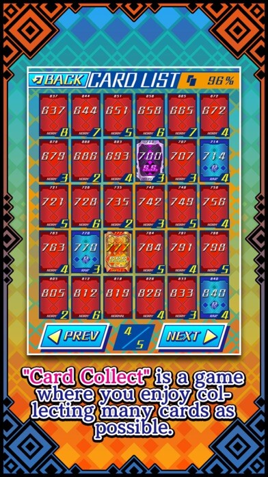Emulate iPhone app CARD COLLECT using MyAndroid