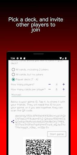 Run android online APK CardDeck from MyAndroid or emulate CardDeck using MyAndroid
