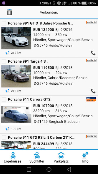 Run android online APK CarDeluxe Autosuchprogramm, Autosuche from MyAndroid or emulate CarDeluxe Autosuchprogramm, Autosuche using MyAndroid