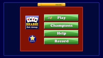 Emulate iPhone app Card Game Bhabhi Get Away using MyAndroid