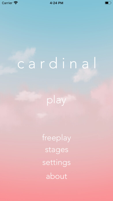 Emulate iPhone app Cardinal: Compass Sudoku using MyAndroid