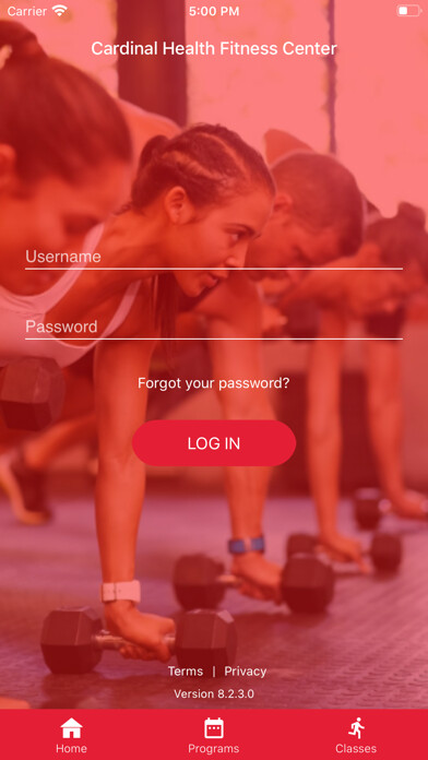 Emulate iPhone app Cardinal Health Fitness Center using MyAndroid Emulate iPhone app Cardinal Health Fitness Center using MyAndroid