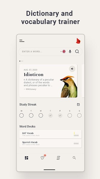 Run android online APK Cardinal: Memorize vocab  phrases in 9 languages from MyAndroid or emulate Cardinal: Memorize vocab  phrases in 9 languages using MyAndroid