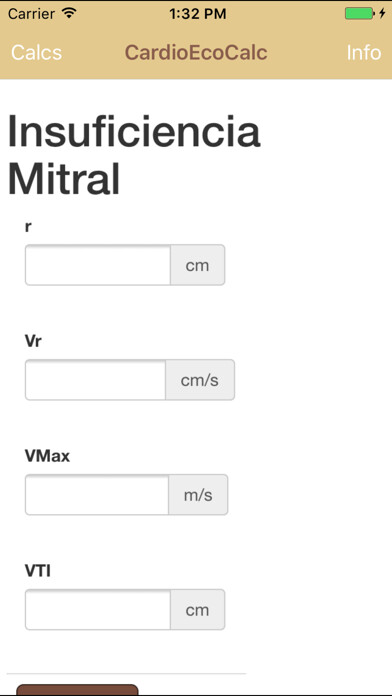 Emulate iPhone app CardioEcoCalc using MyAndroid