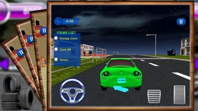 Emulate iPhone app Car Drive Thru Supermarket – 3D Driving Simulator using MyAndroid