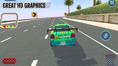 Emulate iPhone app Car Driving: Racing in City using MyAndroid