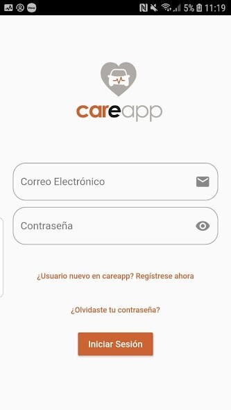 Emulate iPhone app CareApp using MyAndroid