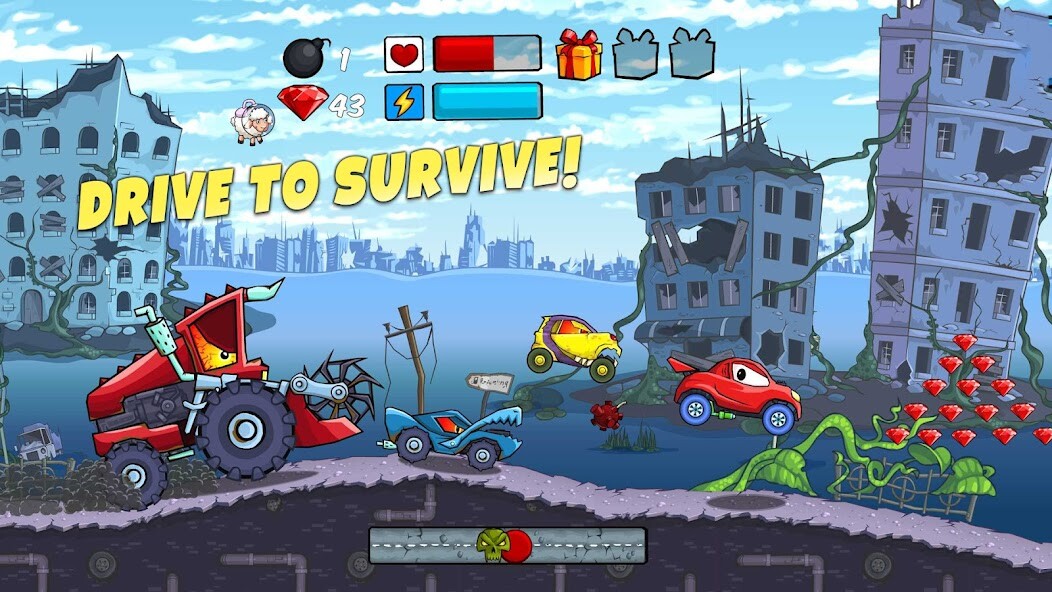 Emulate iPhone app Car Eats Car - Apocalypse Race using MyAndroid Emulate iPhone app Car Eats Car - Apocalypse Race using MyAndroid
